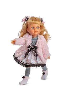 Imagen de Muñeca My Girl Rubia Abrigo Rosa