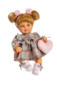 Imagen de Muñeca Laura Rubia Con Coletas