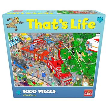 Imagen de Puzzle 1000 Piezas That's Life Bomberos