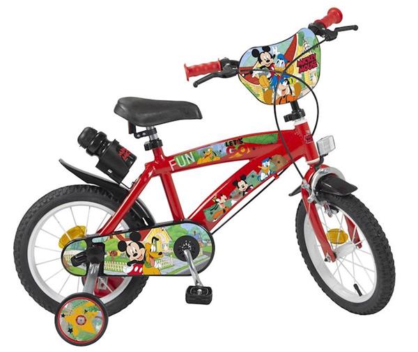Bicicleta 14 Pulgadas Mickey De 4 A 6 Años ◅ Toimsa