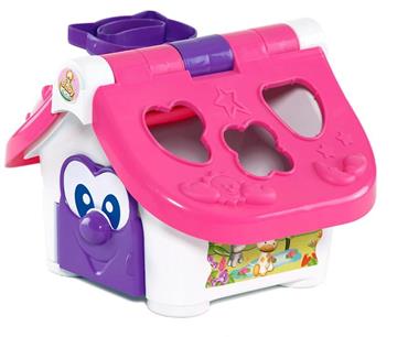 Imagen de Casita Puzzle Rosa