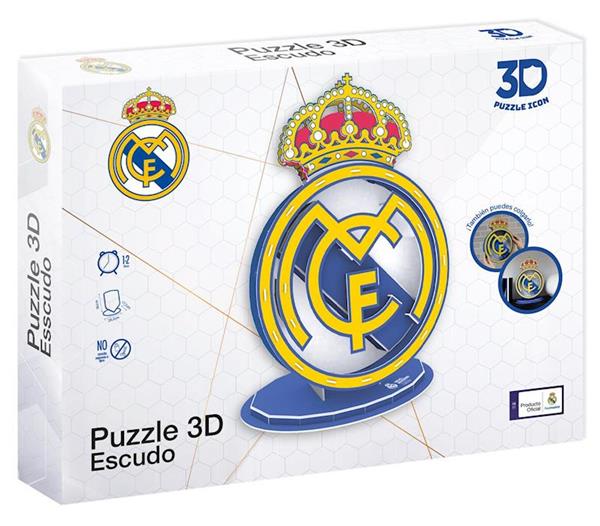 Imagen de Puzzle 3D Escudo Real Madrid CF