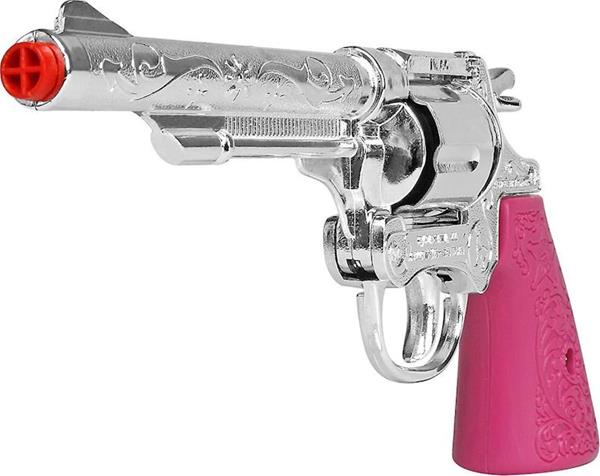 Cartuchera rosa doble con pistolas vaquera sexy. El Informal disfraces  online