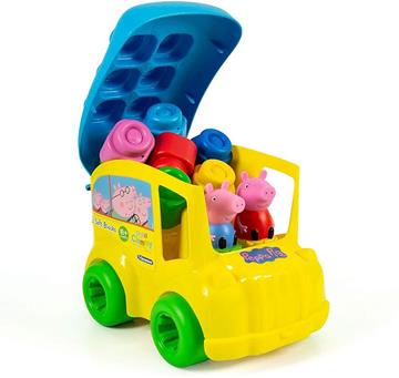 Imagen de Autobús Peppa Pig Bloques Clemmy