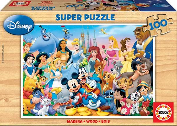 Imagen de Puzzle 100 Piezas Maravilloso Mundo Disney