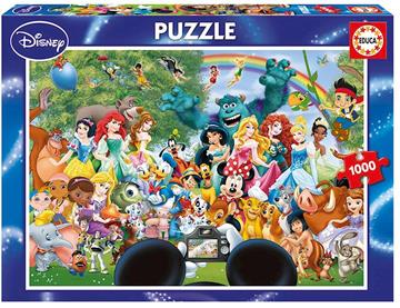 Imagen de Puzzle 1000 El Maravilloso Mundo De Disney II Educa