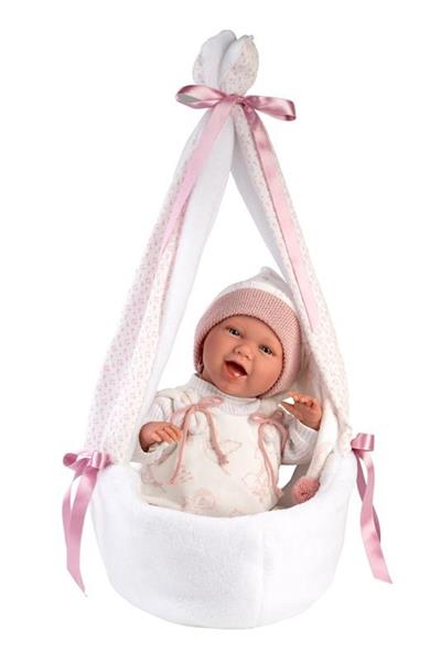 Imagen de Mimi Sonrisas Capazo Cigüeña Rosa