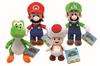 Imagen de Peluches Mario Bros Luigi Yoshi y Toad 20 Cm