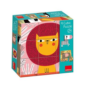 Imagen de Goula Puzzle Cubos De Cartón