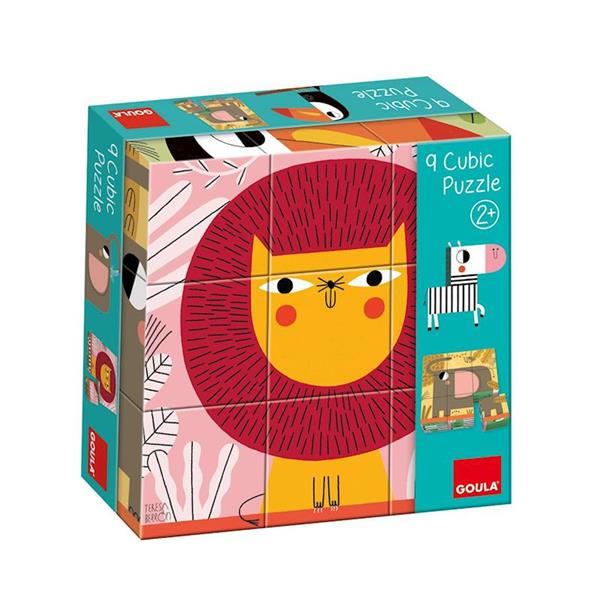 Imagen de Goula Puzzle Cubos De Cartón