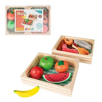 Imagen de caja comida madera woomax pack 2