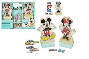 Imagen de Juego Madera Disney Vestidos Encajables
