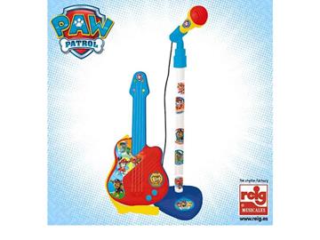 Imagen de Micrófono de pie con guitarra Patrulla Canina (Paw Patrol) de Reig