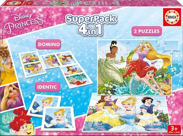 Imagen de Superpack 4 en 1 Princesas Disney
