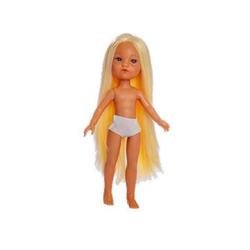 Imagen de Muñeca Eva Rubia Pelo Largo Desnuda
