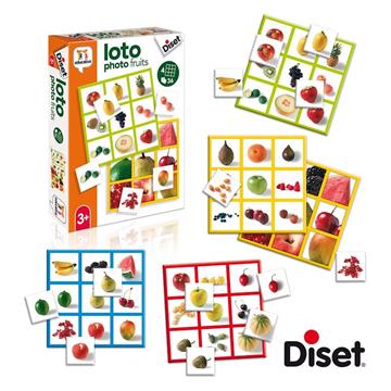 Imagen de Juego Loto Photo Fruits Diset