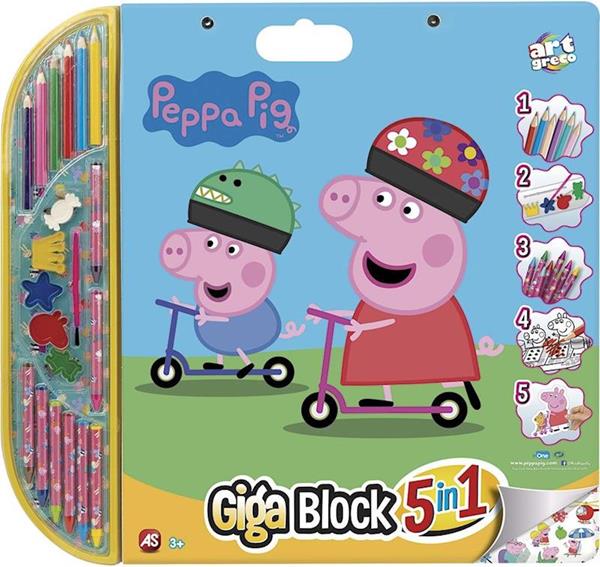 Imagen de Giga Block Peppa Pig 5 En 1 Cefa