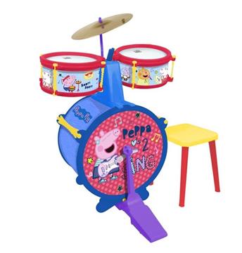 Imagen de Bateria Peppa Pig Con Banqueta