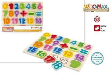 Imagen de Puzzle Numérico De Madera