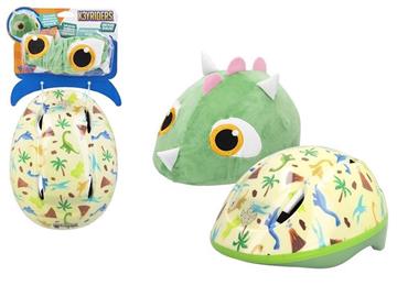 Imagen de casco dinosaurio funda 3d