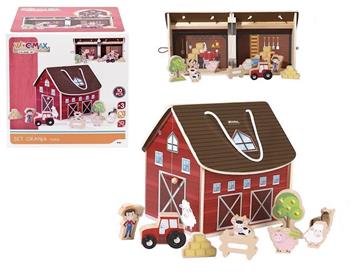 Imagen de granja de madera woomax