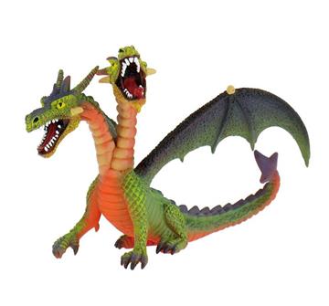 Imagen de Figura Dragon Dos Cabezas Verde