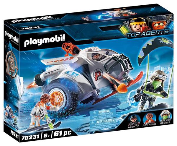 Imagen de Planeador De Nieve Playmobil Top Agents