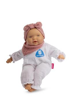 Imagen de SaniBaby Muñeca Bebé Lazo Rosa