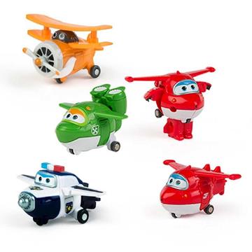 Imagen de Super Wings Transform-A-Bots Pack 4