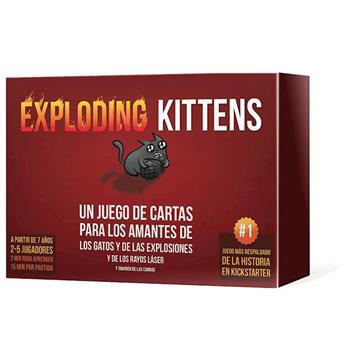 Imagen de Exploding Kittens Juego De Cartas