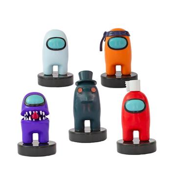 Imagen de Pack de 5 Figuras con Sello de Among Us