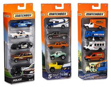 Imagen de Matchbox Coches Pack 5