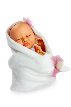 Imagen de Muñeca Poppy Dolls Coralina Manta Blanca