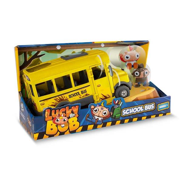 Lucky Bob - Playset autocarro Lucky Bus, IMC Toys