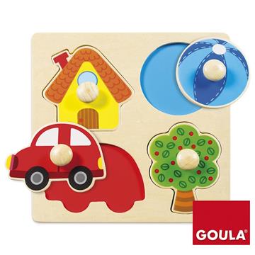 Imagen de Puzzle Encajable Madera Goula