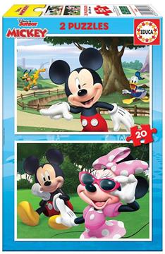 Imagen de Puzzle Mickey & Friends 2X20 Piezas