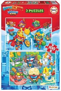 Imagen de Puzzle 2X100 SuperThings