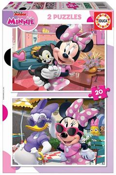 Imagen de Puzzle Minnie 2X20 Piezas