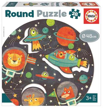 Imagen de Puzzle El Espacio Circular 28 Piezas