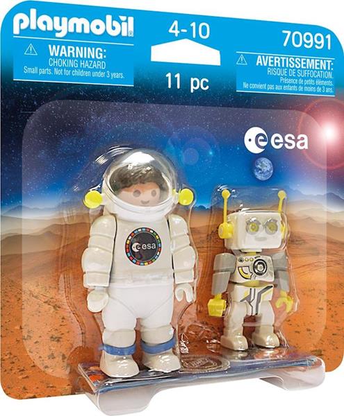 Imagen de Figura Playmobil Duo Astronauta Y Robot