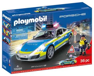 Imagen de Playmobil Porsche 911 Carrera 4S Policía