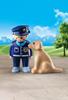 Imagen de Playmobil 1.2.3 Policía con Perro