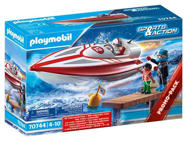 Imagen de Speedboat Racer Playmobil Sports & Action