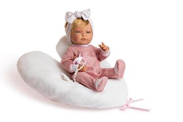 Imagen de Muñeca New Born Rubia y Diadema