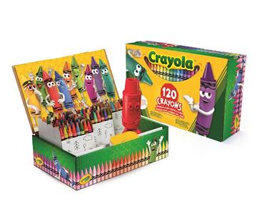 Imagen de Ceras Caja Crayola 120u