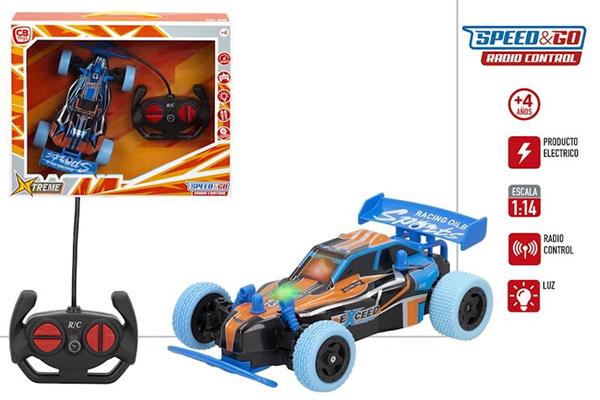 Imagen de Coche R/C Con Luz Speed & Go Surtido