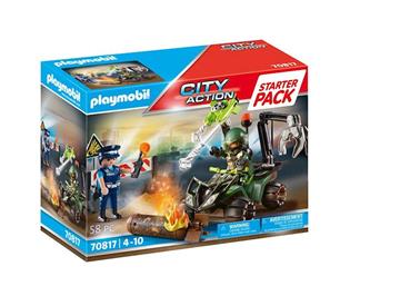 Imagen de Policía Playmobil City Action Entrenamiento