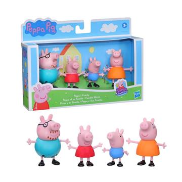 Imagen de Pack 4 Figuras Familia Peppa Pig