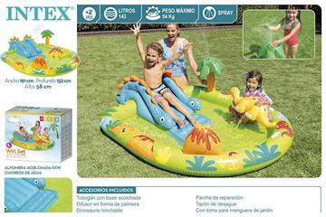 Imagen de Piscina Hinchable Centro De Juegos Dinosaurios