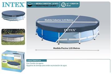 Imagen de Cubrepiscinas Metal Frame 305cm